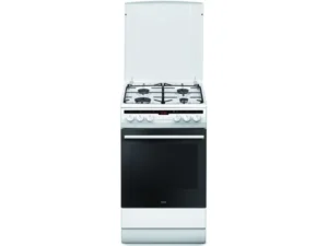 AMICA 57GEH2.33HZpTa(W) Herd mit Konvektion, Dampfreinigung, EasyClean, Schnellaufheizung, 50 cm