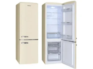 AMICA FK2965.3GAA Kühlschrank 181 cm Beige Retro SlimSize 244 l