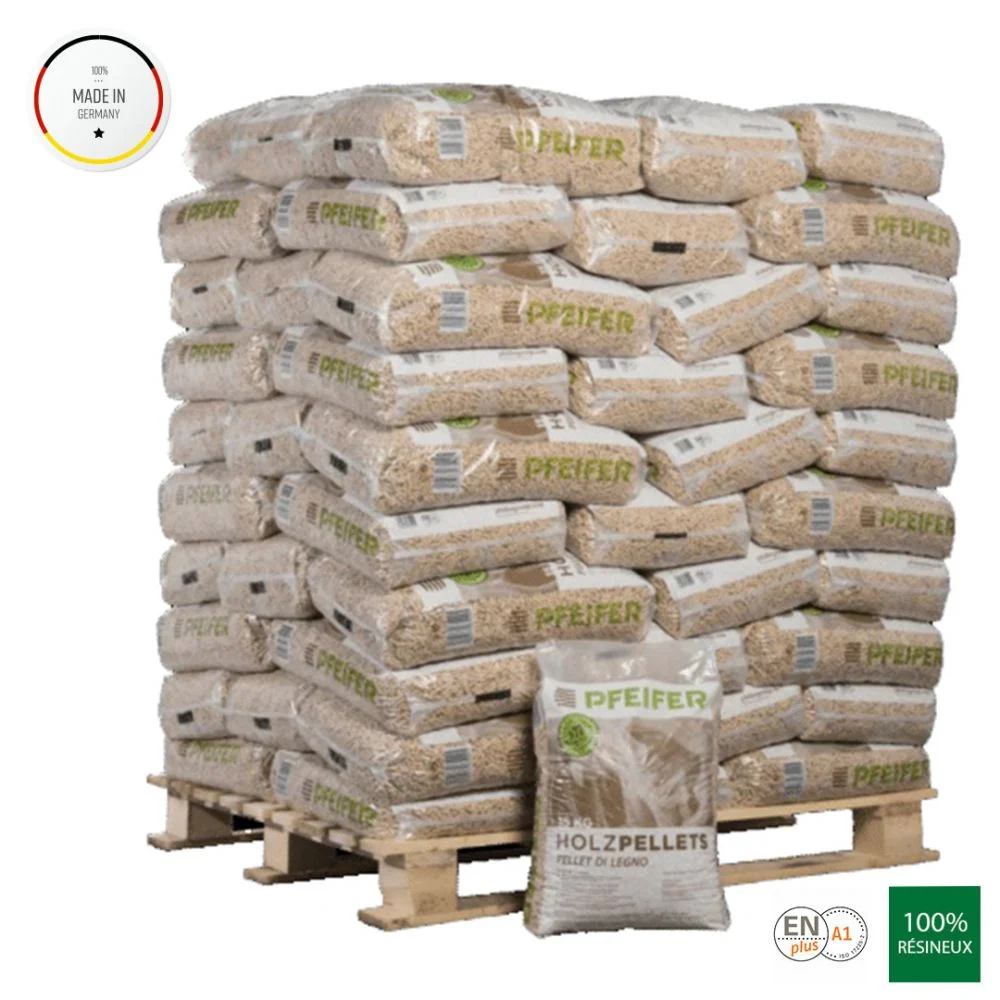 Pfeifer Pellets – Palette mit 70 Säcken à 15 kg (1050 kg) – Bild 5